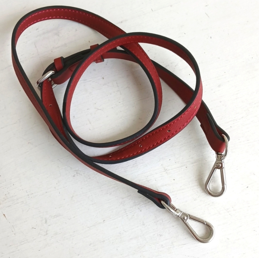 RED replacement Purse bag strap